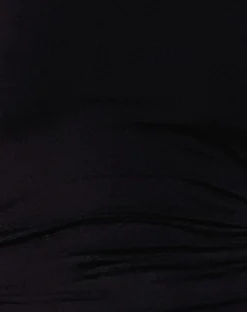 Motel Rocks Basic Tops | Tees-Xareni Ruched Backless Top in Black
