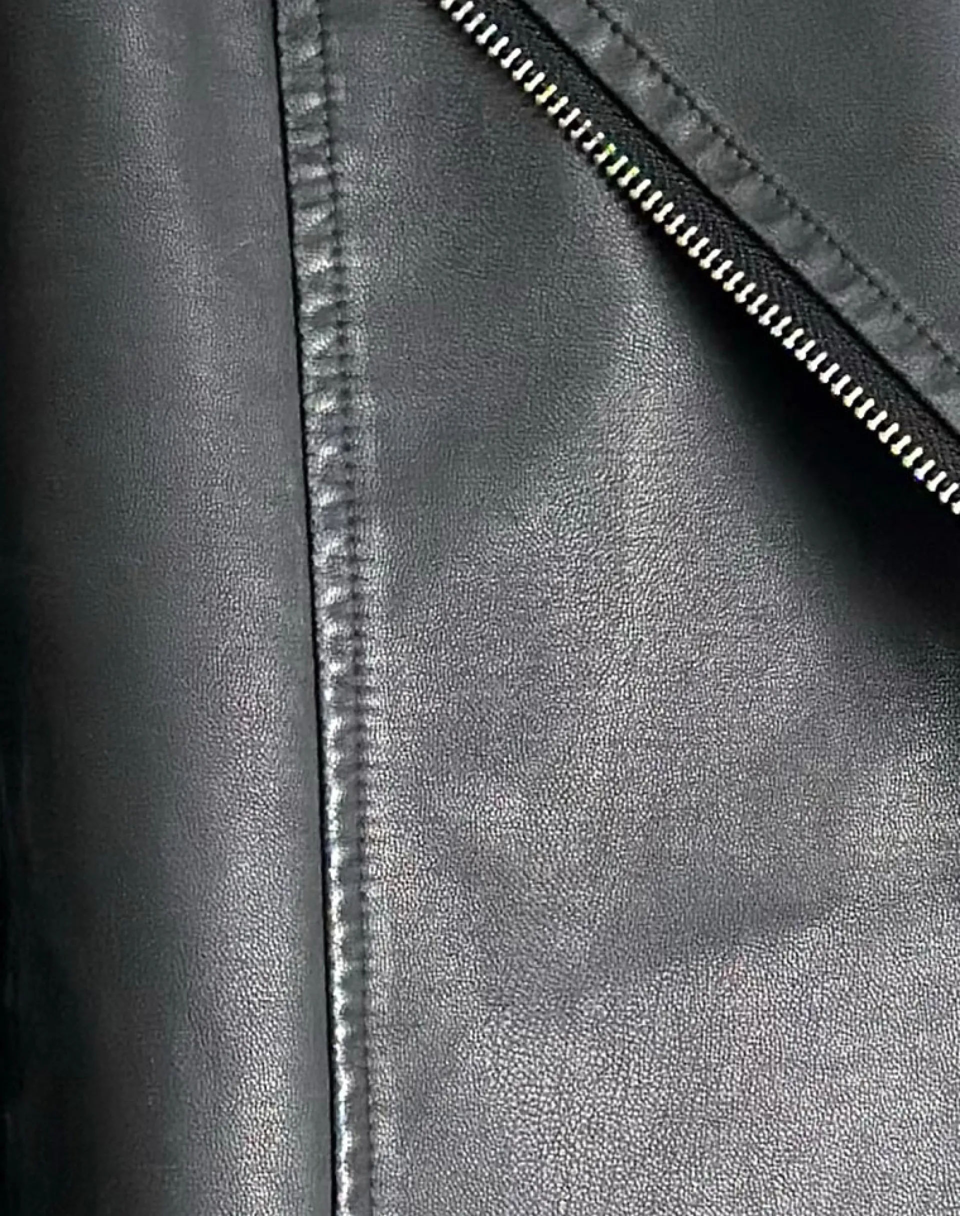 Motel Rocks Pu Jackets | Jackets-Zebbie Distressed PU Biker Jacket in Black