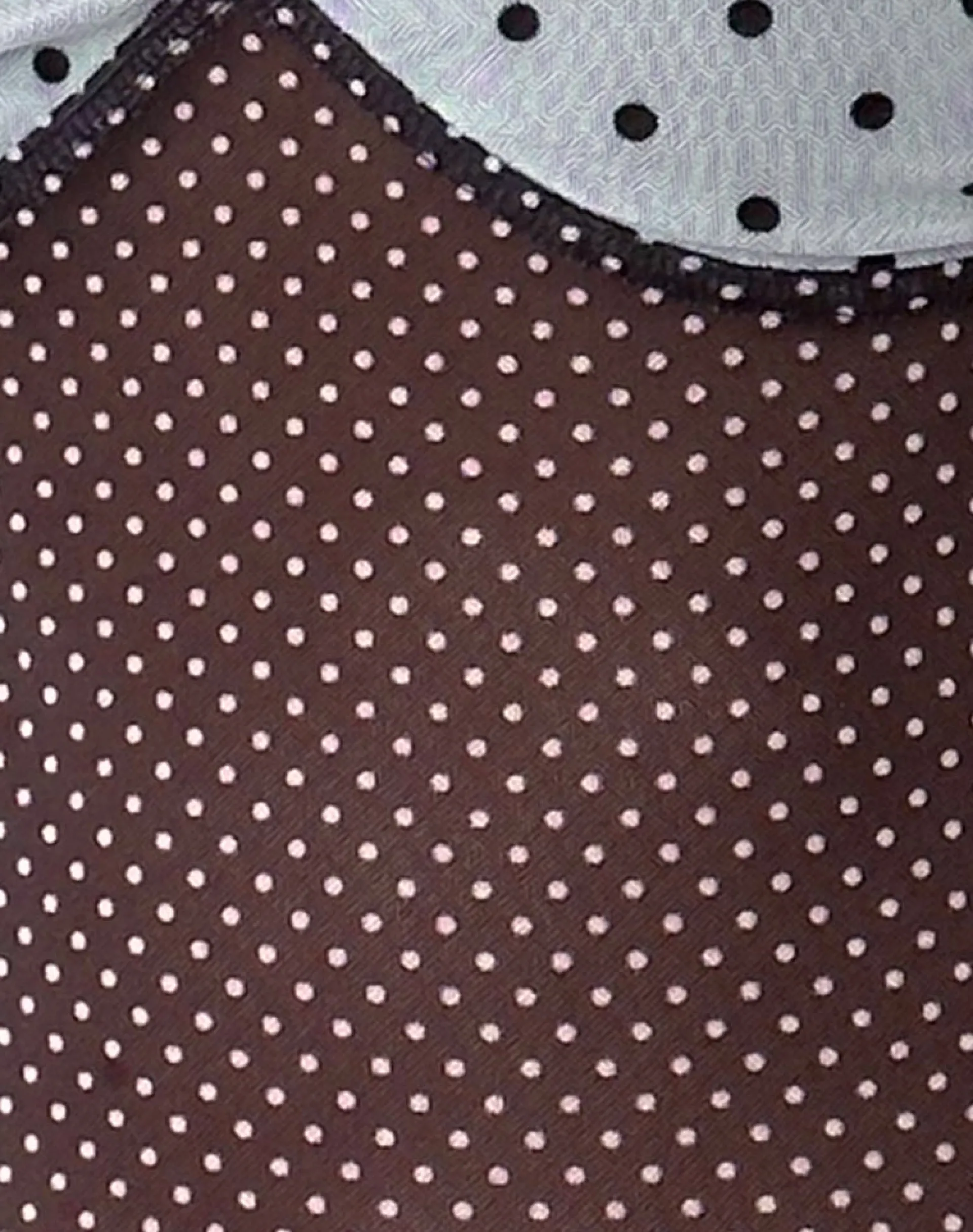 Motel Rocks Printed Tops | Strappy Tops-Zeina Cami Top in Blue Black Basic Polka BlueBlackBasicPolka