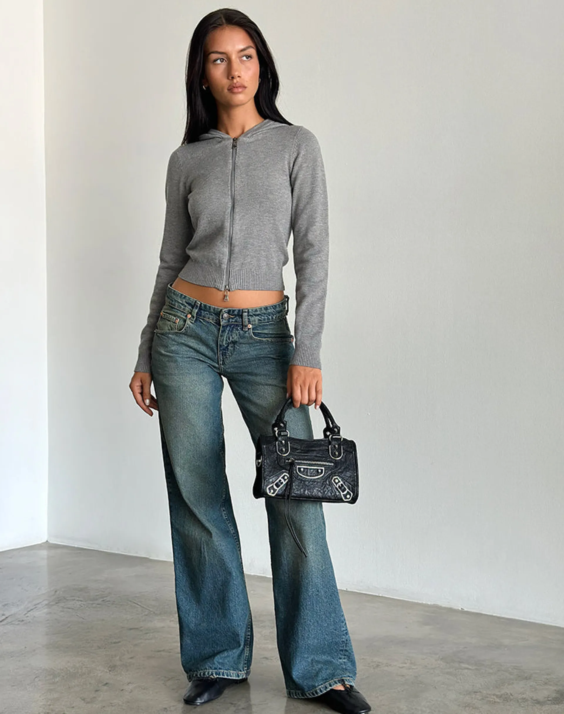 Motel Rocks Loungewear | Cardigans-Zella Cardigan in Grey