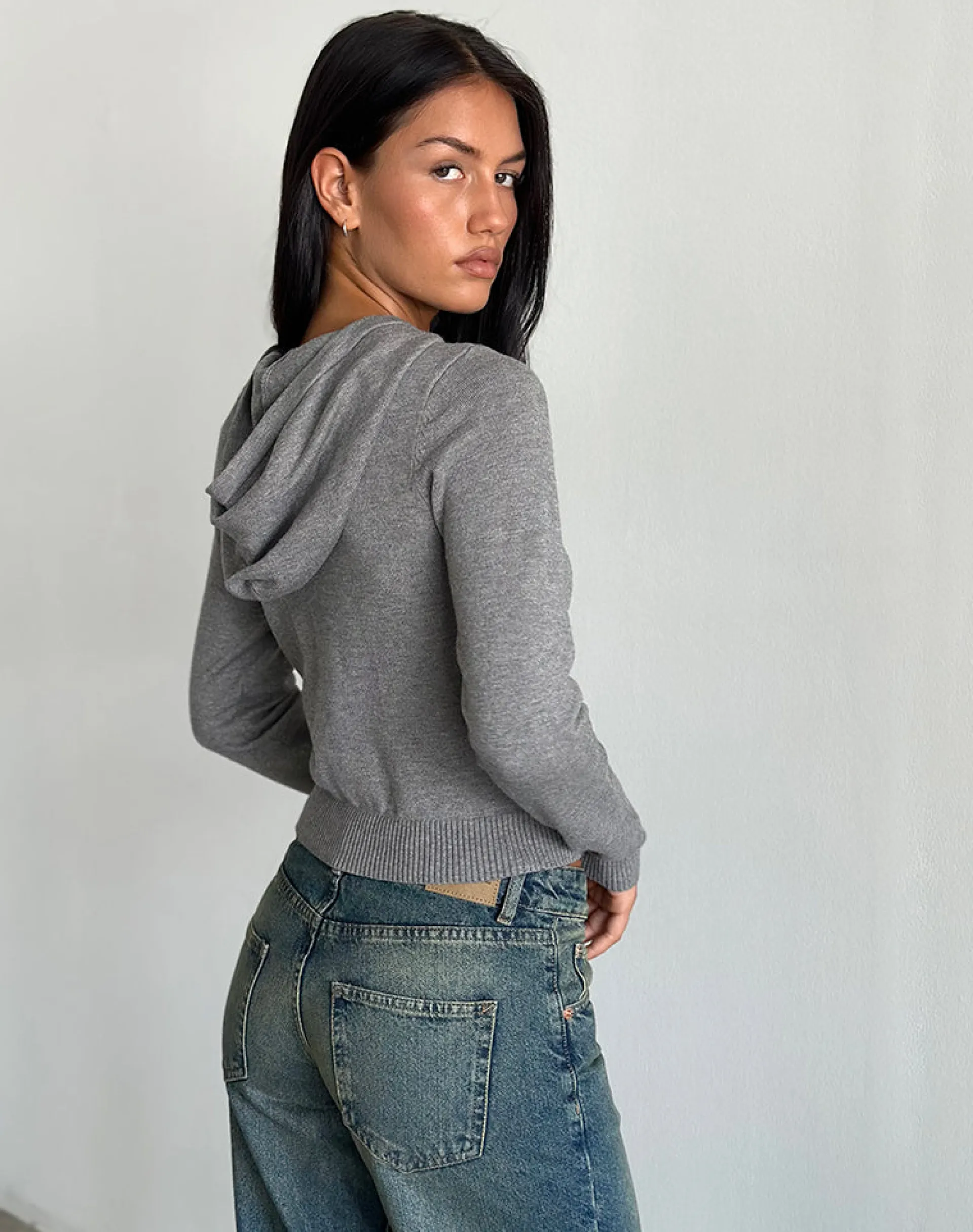 Motel Rocks Loungewear | Cardigans-Zella Cardigan in Grey